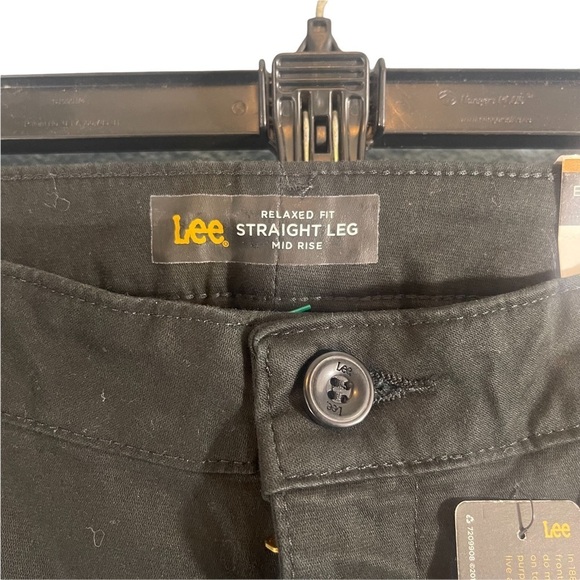 Lee RELX FIT STRAIGHT LEG PANT:BLACK:12:L - Picture 8 of 11